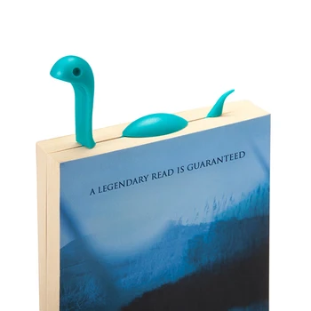 3D Закладка в форме водяного монстра, забавная страница для чтения, папка для книг, Милые животные, Книжный знак, Новинка, канцелярский подарок для мальчиков и девочек