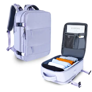 Женский туристический рюкзак для самолета, многофункциональная сумка большой емкости, легкая водонепроницаемая женская повседневная сумка, сумки для ноутбуков
